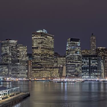New York City Skyline at Night 1L thumb