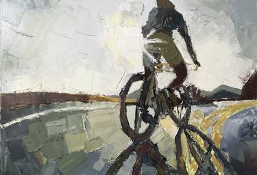 Original Fine Art Bicycle Paintings by Lisa Takahashi