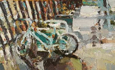 Original Bicycle Paintings by Lisa Takahashi