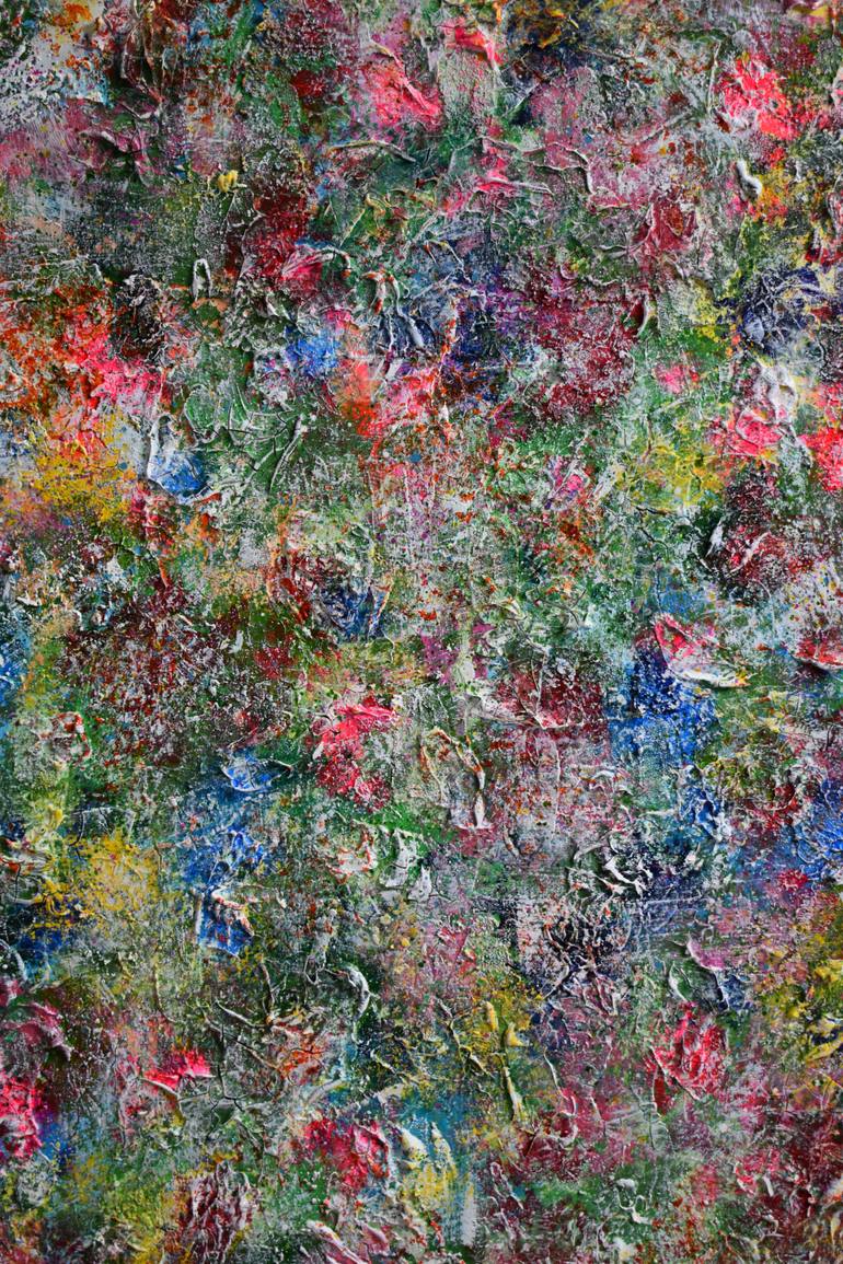 Original Abstract Expressionism Abstract Painting by Samuel Deacon