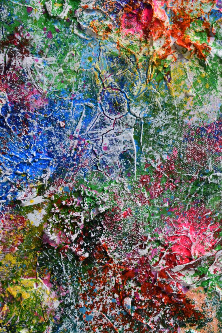 Original Abstract Expressionism Abstract Painting by Samuel Deacon