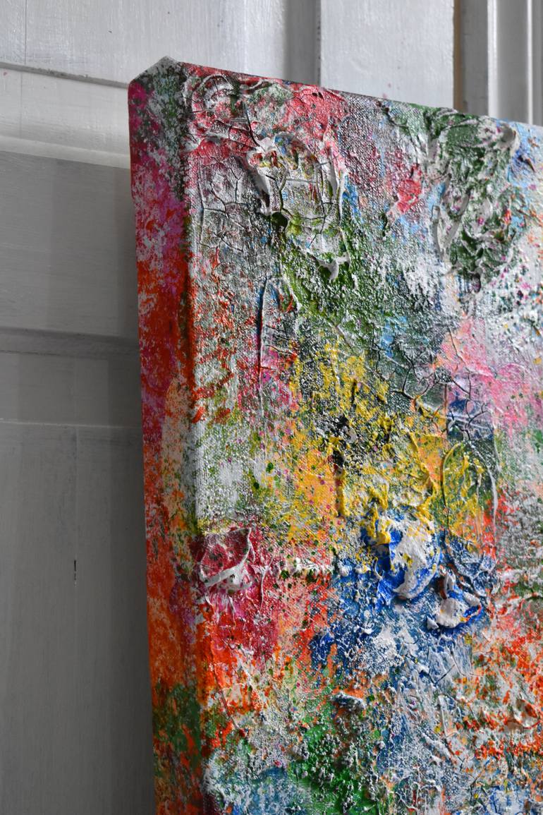 Original Abstract Expressionism Abstract Painting by Samuel Deacon