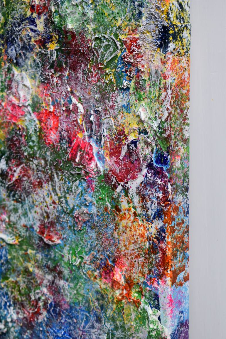 Original Abstract Expressionism Abstract Painting by Samuel Deacon