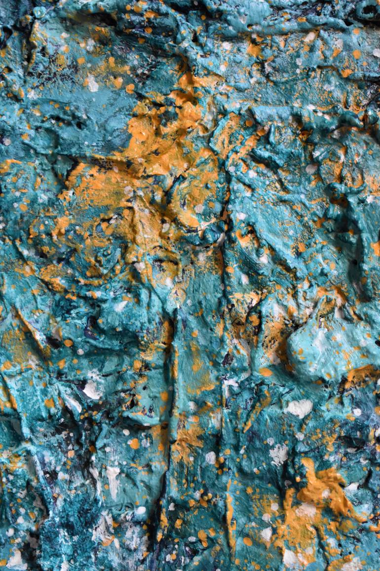 Original Abstract Painting by Samuel Deacon