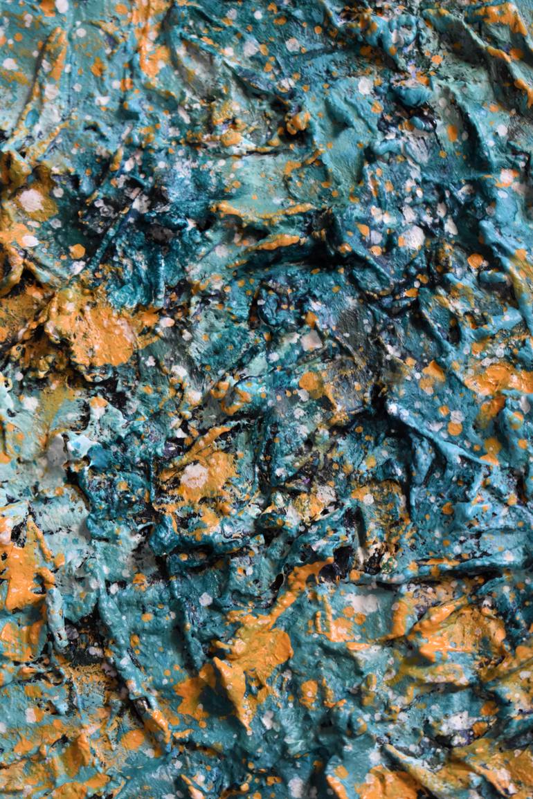 Original Abstract Painting by Samuel Deacon