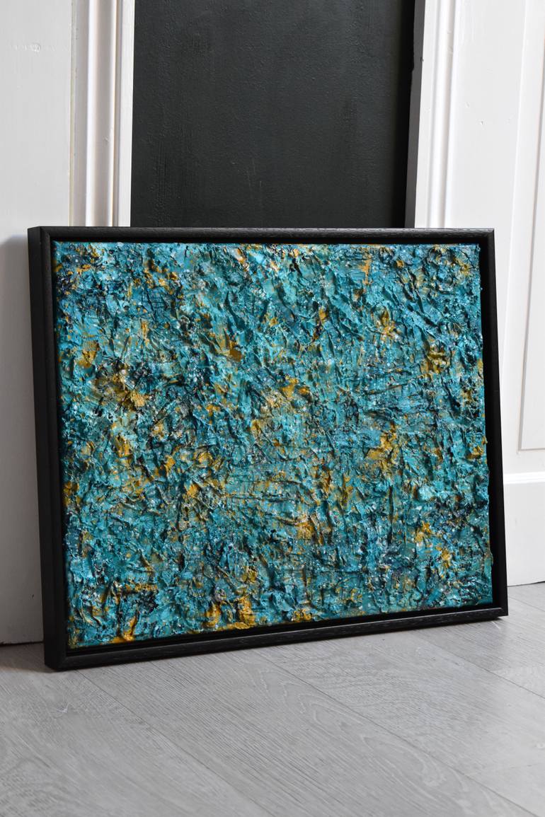 Original Abstract Painting by Samuel Deacon