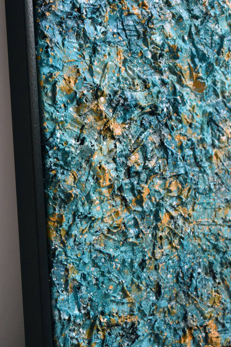 Original Abstract Painting by Samuel Deacon