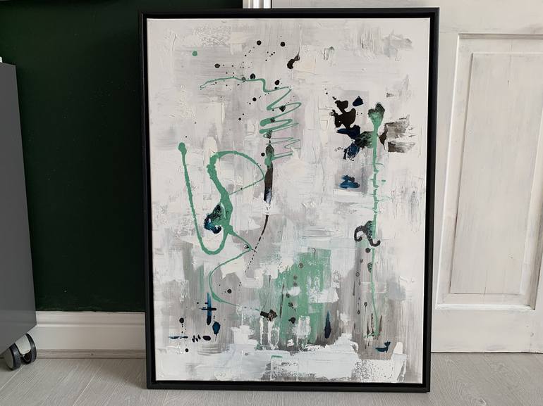 Original Expressionism Abstract Painting by Samuel Deacon