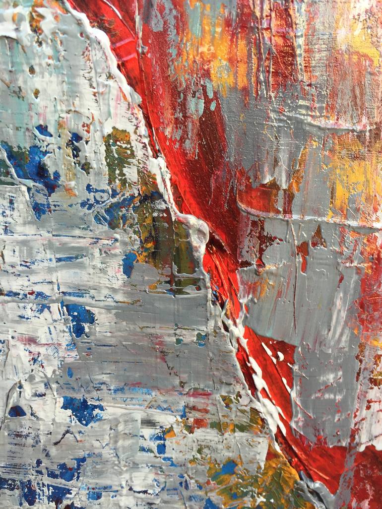 Original Abstract Expressionism Abstract Painting by Samuel Deacon