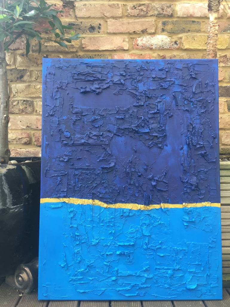 Original Abstract Painting by Samuel Deacon