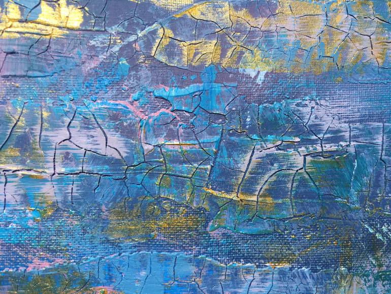 Original Abstract Expressionism Abstract Painting by Samuel Deacon