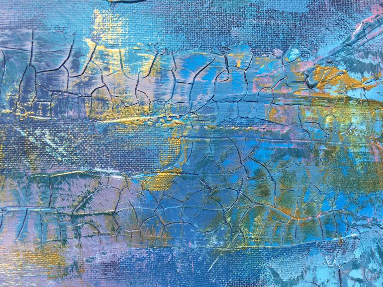 Original Abstract Expressionism Abstract Painting by Samuel Deacon