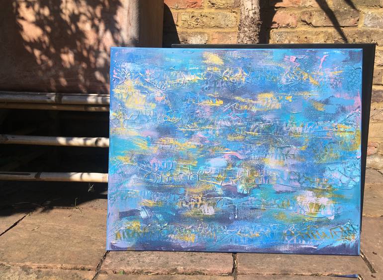 Original Abstract Expressionism Abstract Painting by Samuel Deacon