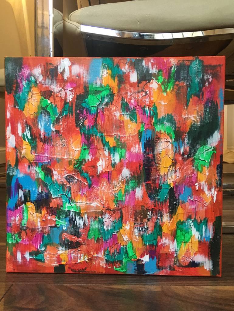 Original Abstract Expressionism Abstract Painting by Samuel Deacon