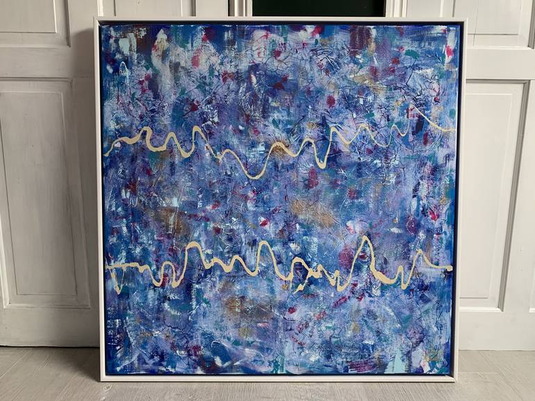 Original Abstract Expressionism Abstract Painting by Samuel Deacon