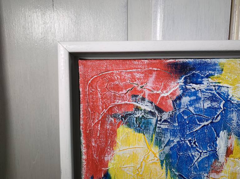 Original Abstract Painting by Samuel Deacon