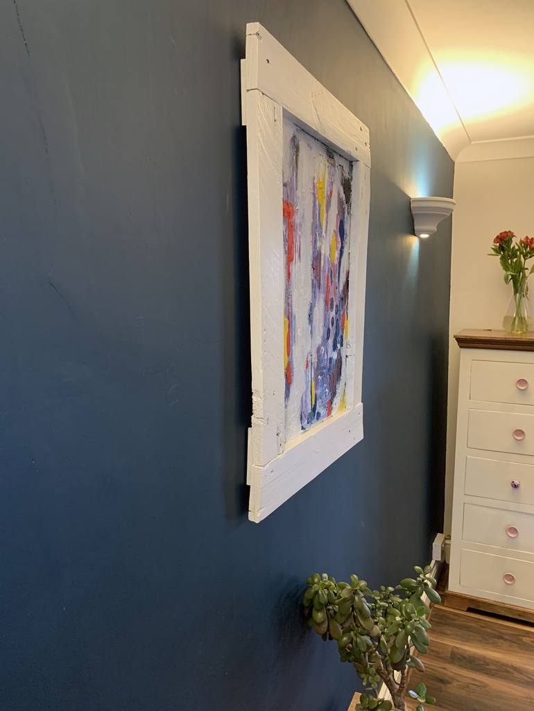 Original Abstract Painting by Samuel Deacon