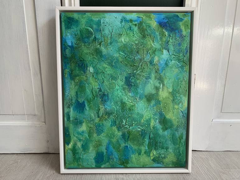 Original Abstract Painting by Samuel Deacon