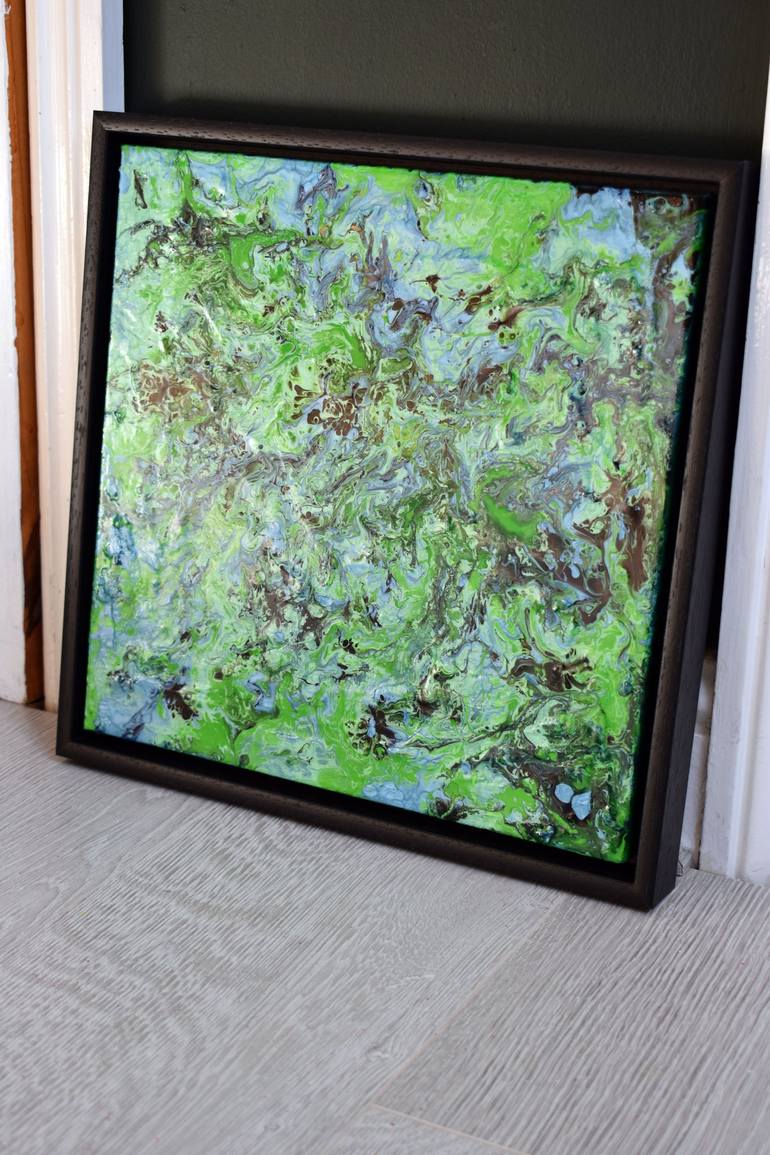 Original Abstract Painting by Samuel Deacon