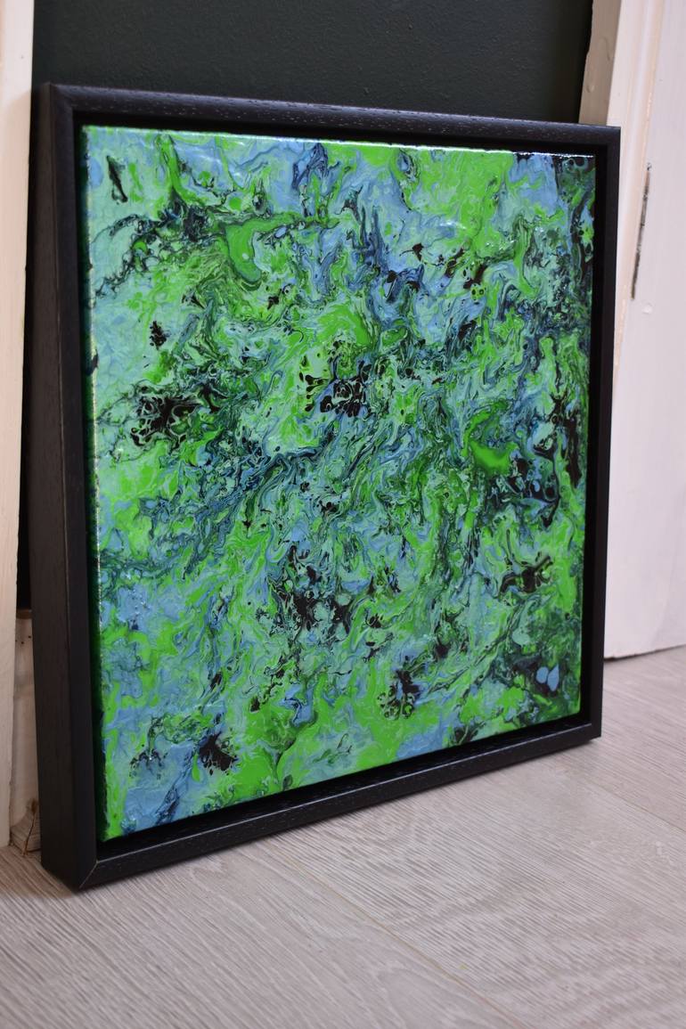 Original Abstract Painting by Samuel Deacon