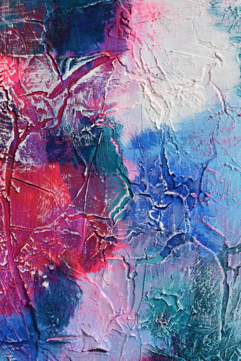 Original Abstract Painting by Samuel Deacon