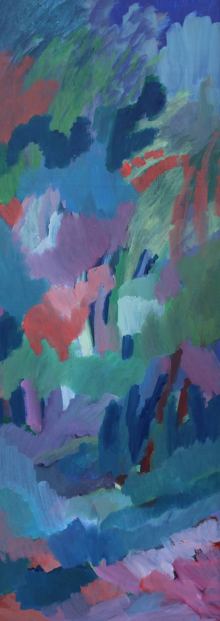 Print of Abstract Landscape Paintings by Eva Csontos