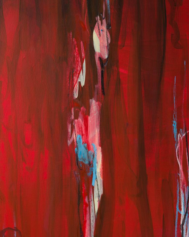 Original Abstract Expressionism Abstract Painting by Krisztián Tejfel