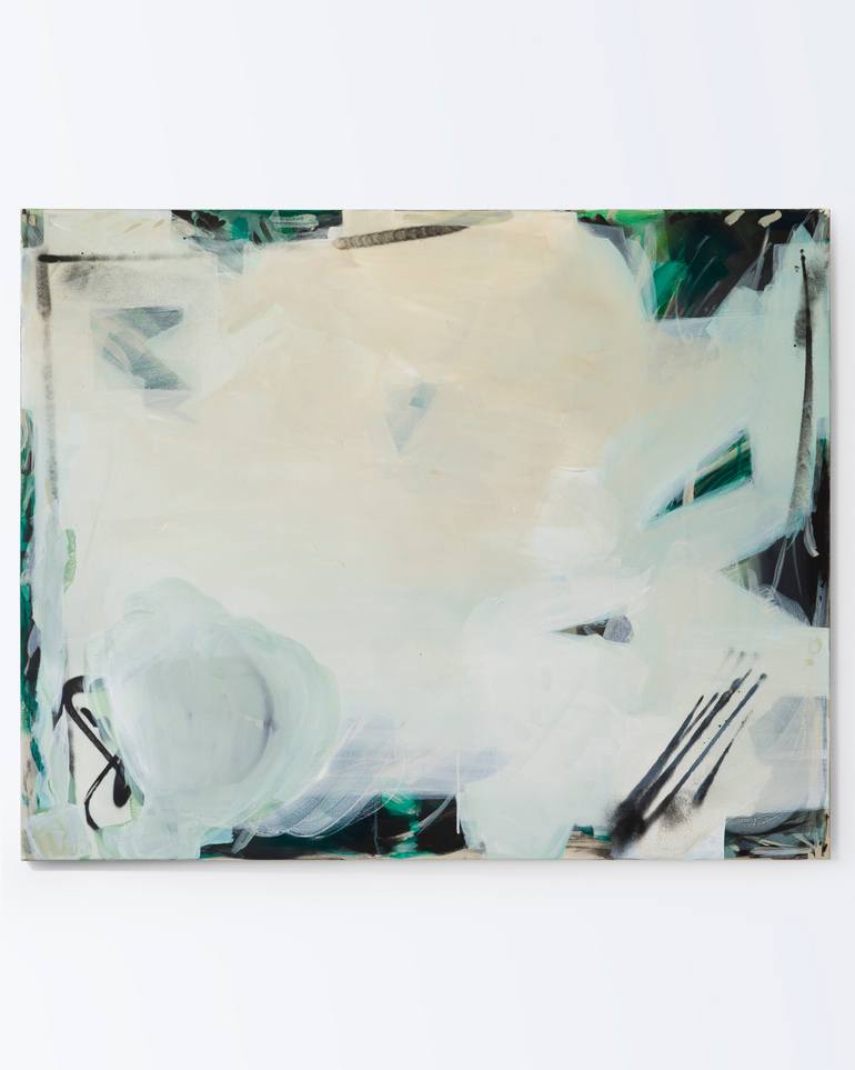 Original Abstract Expressionism Abstract Painting by Krisztián Tejfel