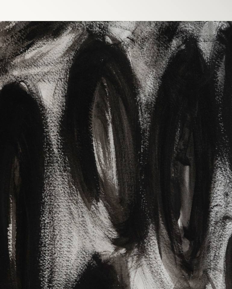 Original Abstract Expressionism Abstract Painting by Krisztián Tejfel