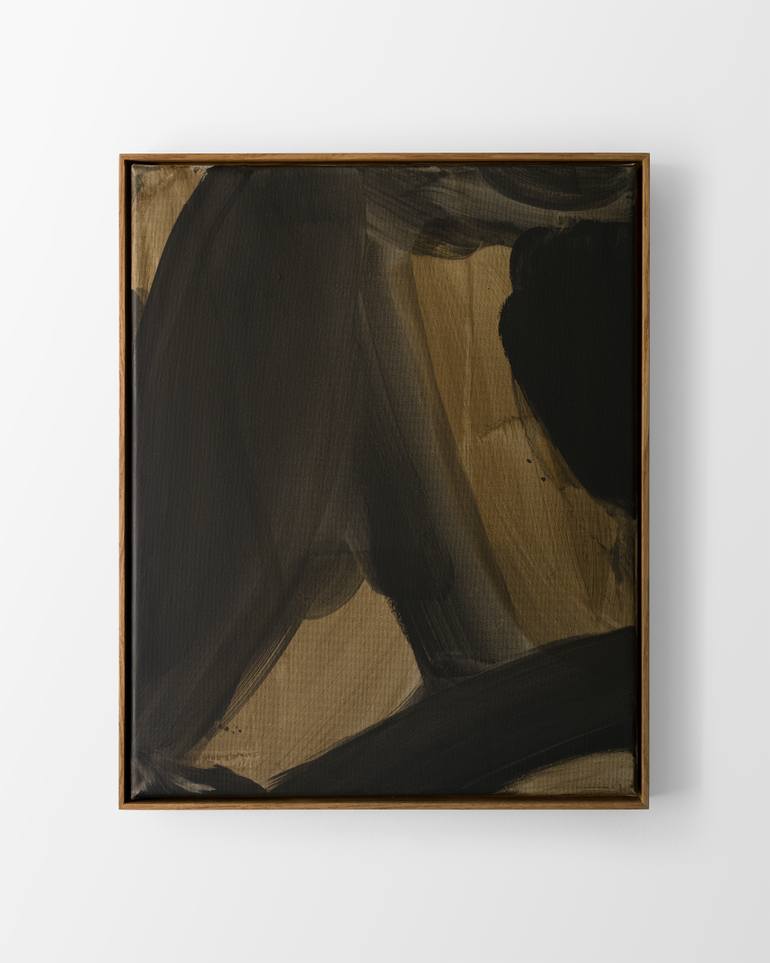 Original Abstract Expressionism Abstract Painting by Krisztián Tejfel