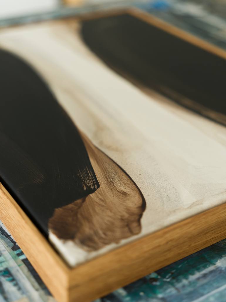 Original Abstract Expressionism Abstract Painting by Krisztián Tejfel