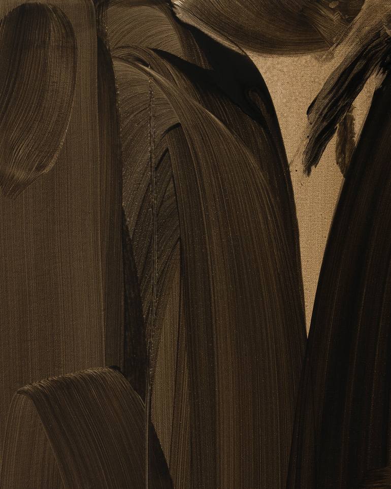 Original Abstract Expressionism Abstract Painting by Krisztián Tejfel