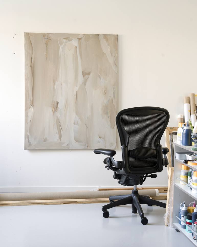 Original Abstract Expressionism Abstract Painting by Krisztián Tejfel