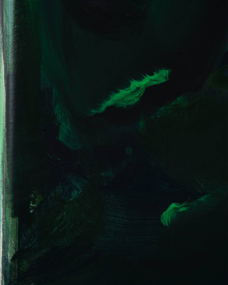 Original Abstract Expressionism Abstract Painting by Krisztián Tejfel