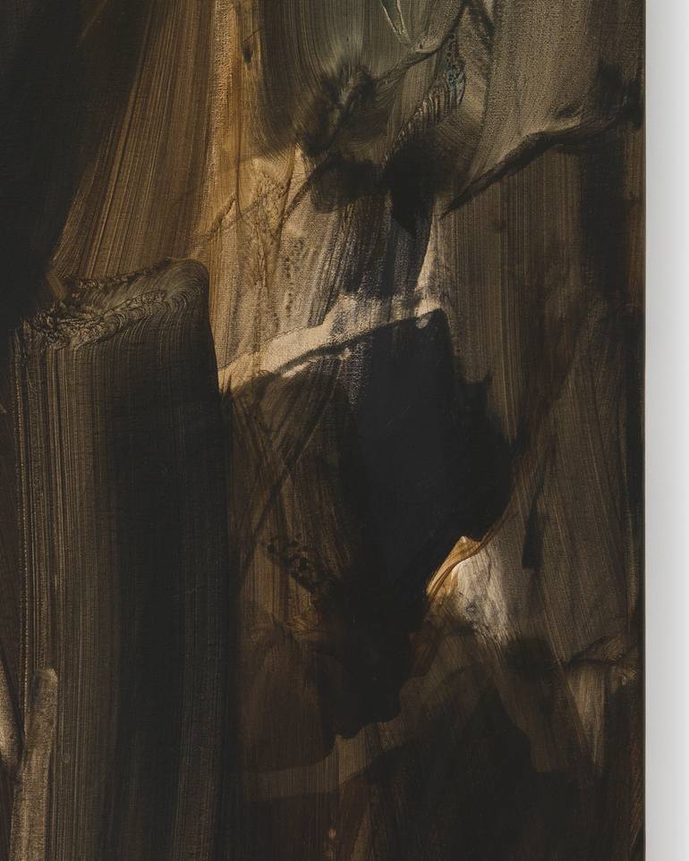 Original Abstract Expressionism Abstract Painting by Krisztián Tejfel