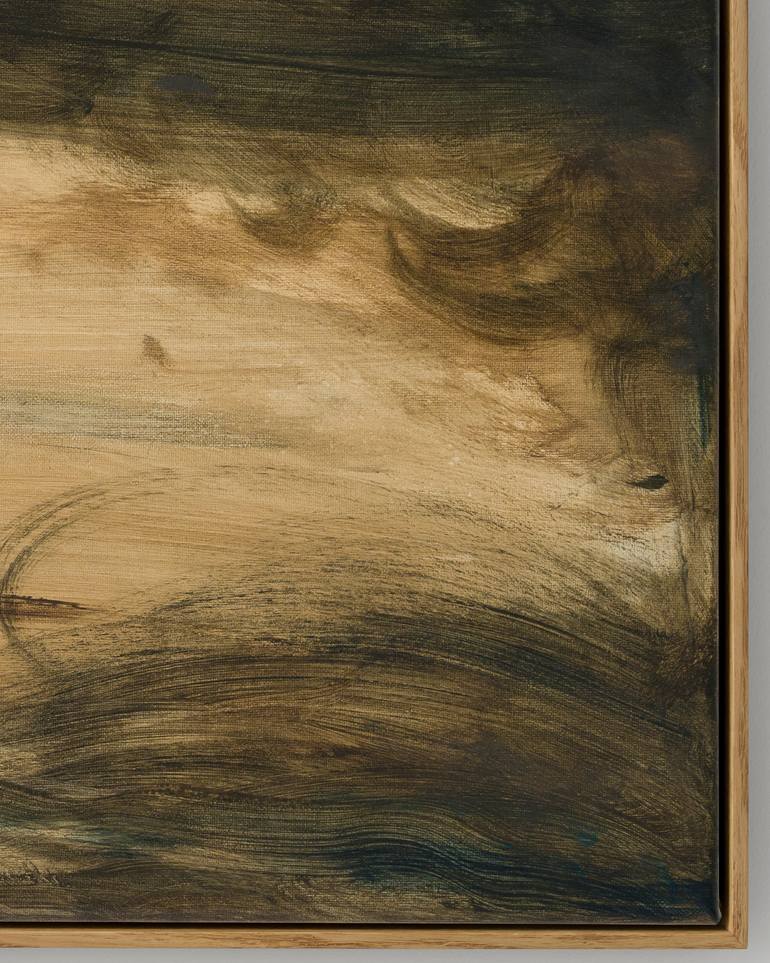 Original Abstract Expressionism Abstract Painting by Krisztián Tejfel
