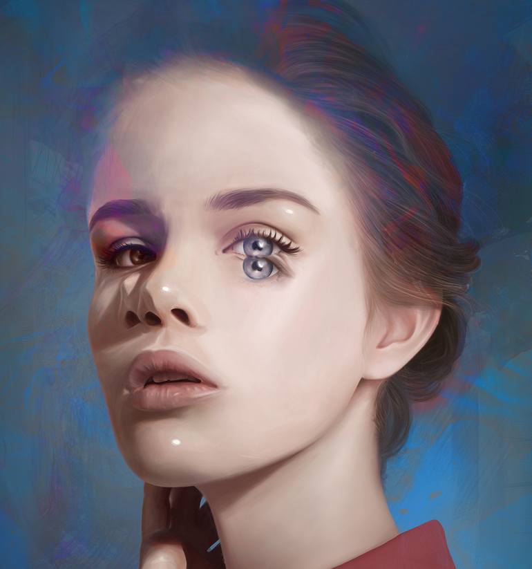 Original Conceptual Portrait Digital by Krisztián Tejfel