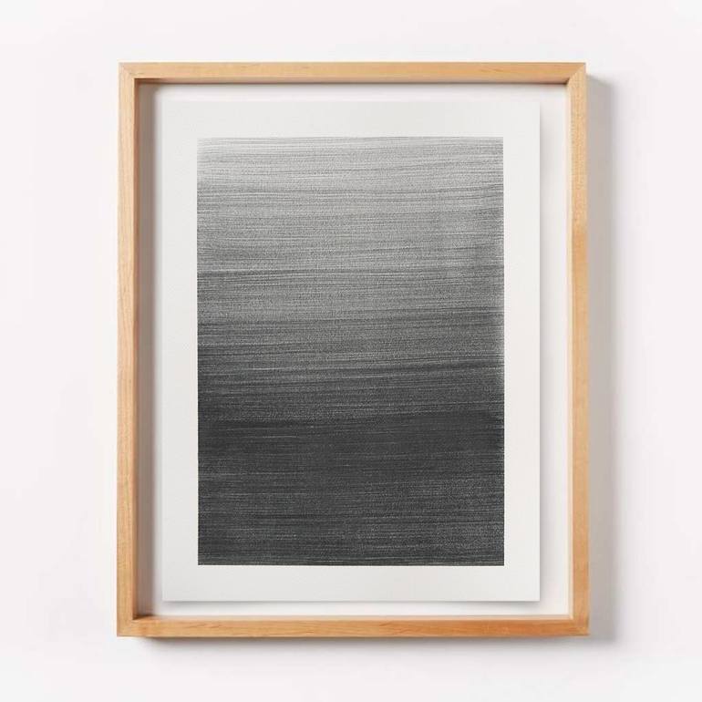 Original Minimalism Abstract Painting by Krisztián Tejfel