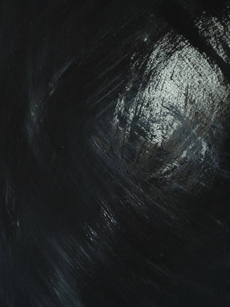 Original Abstract Expressionism Abstract Painting by Krisztián Tejfel