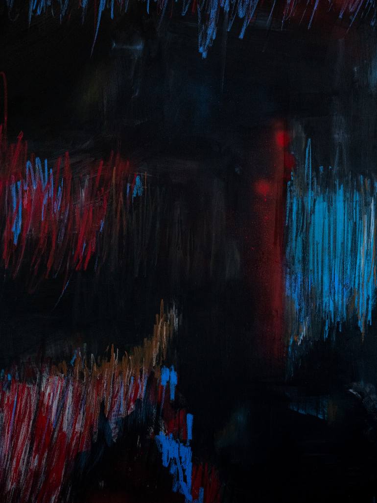 Original Abstract Painting by Krisztián Tejfel