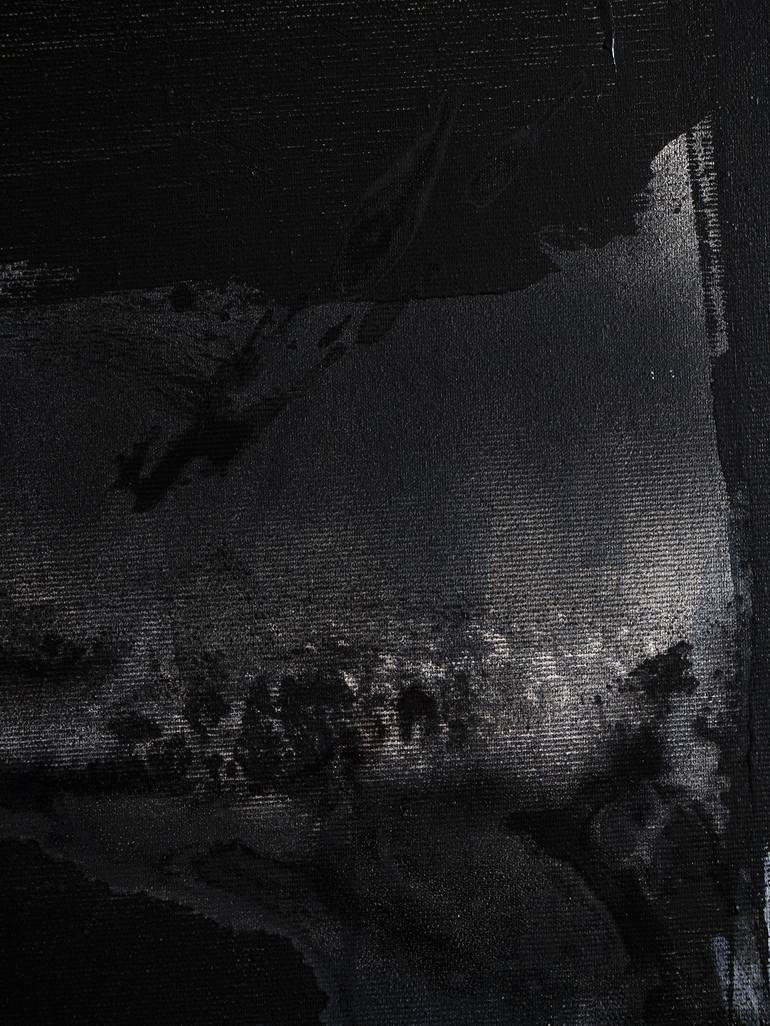 Original Abstract Expressionism Abstract Painting by Krisztián Tejfel