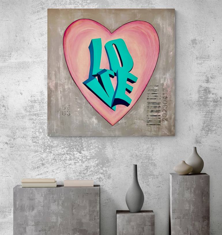 Original Love Painting by Montse Oliver