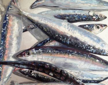 Print of Photorealism Fish Paintings by Montse Oliver