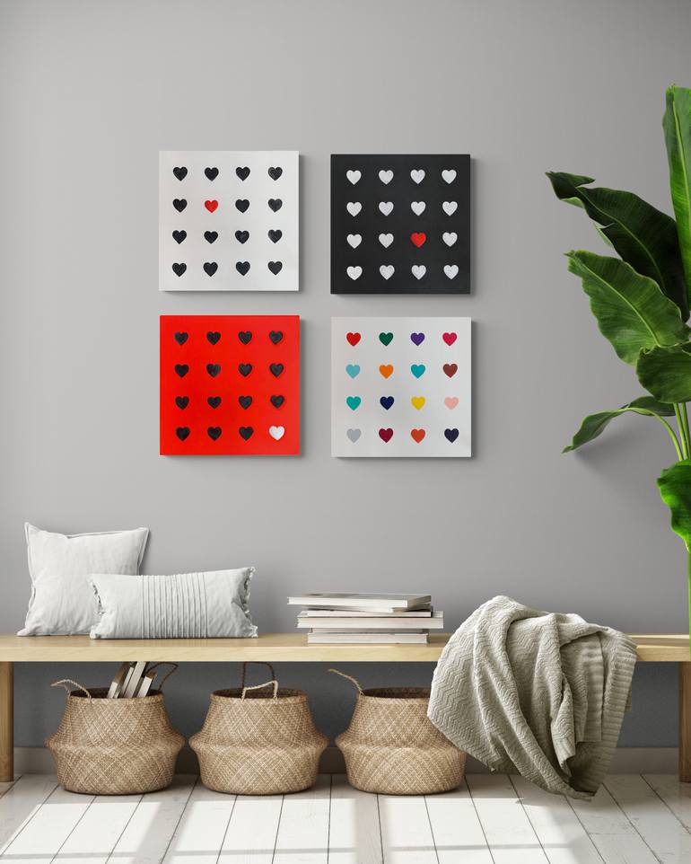 Original Figurative Patterns Painting by Montse Oliver