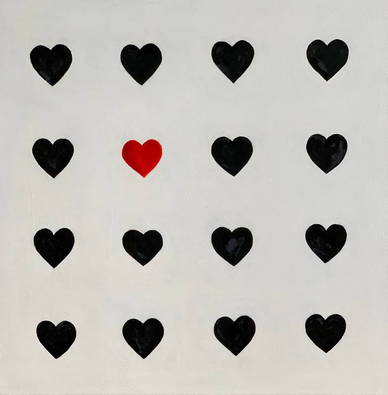 Original Figurative Patterns Painting by Montse Oliver