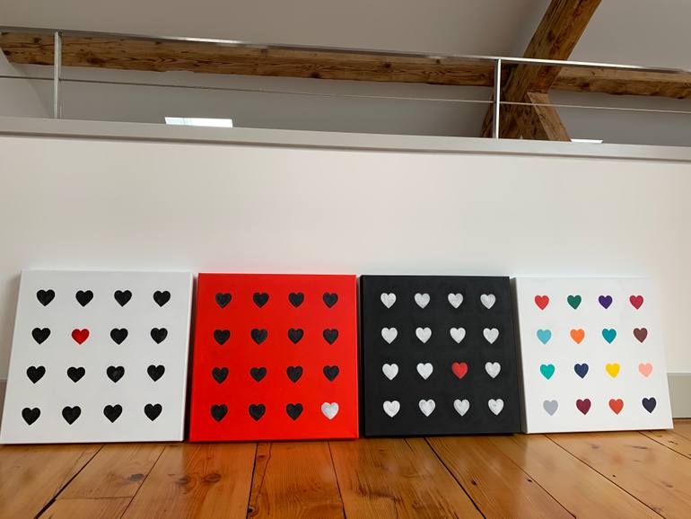 Original Figurative Patterns Painting by Montse Oliver