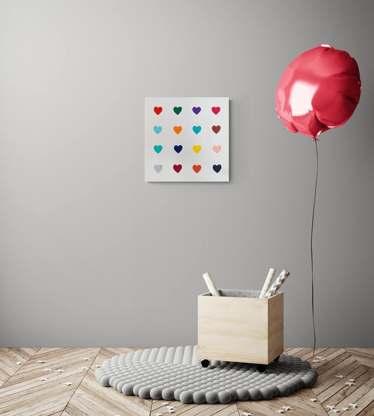 Original Figurative Patterns Painting by Montse Oliver