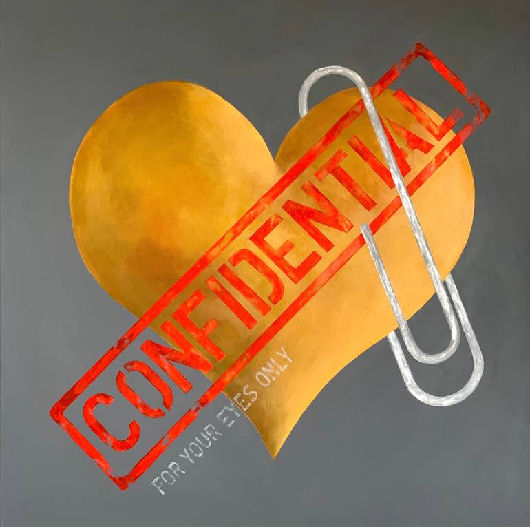 Original Figurative Love Painting by Montse Oliver