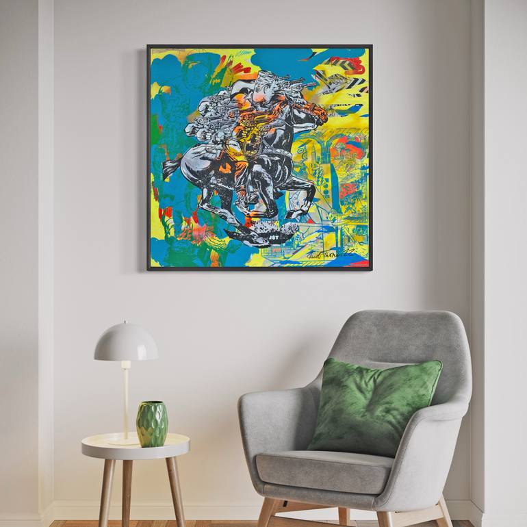 Original Street Art Graffiti Painting by Jacob Thomas