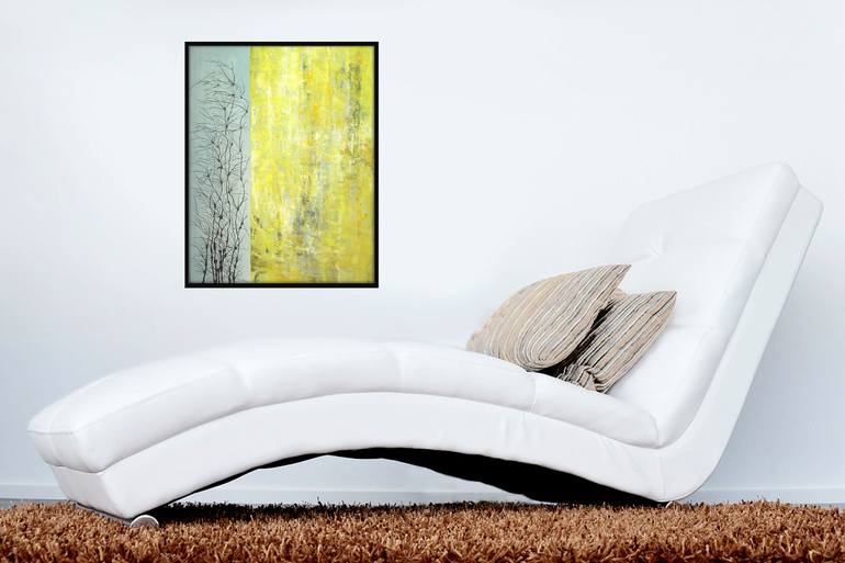 Original Abstract Nature Painting by Angela Lindenlauf